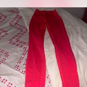 Bright Pink Lululemon Leggings